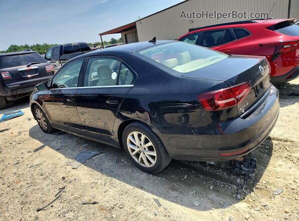3VWB67AJ0HM301722 2017 VOLKSWAGEN JETTA Черный Задняя левая четверть