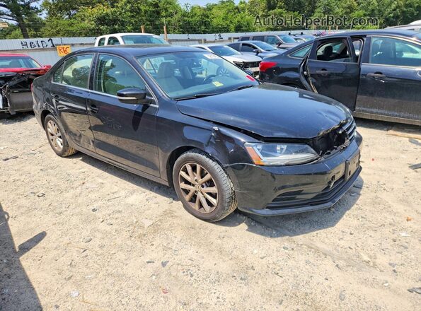 3VWB67AJ0HM301722 2017 VOLKSWAGEN JETTA Черный Передняя правая четверть