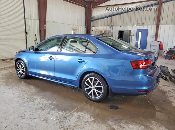 3VWB67AJ6HM245916 2017 VOLKSWAGEN JETTA Blue უკანა მარცხენა