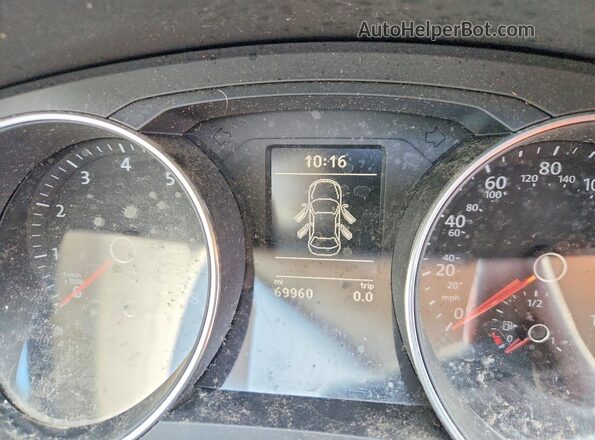 3VWB67AJ6HM298549 2017 VOLKSWAGEN JETTA Charcoal Widok zestawu wskaźników