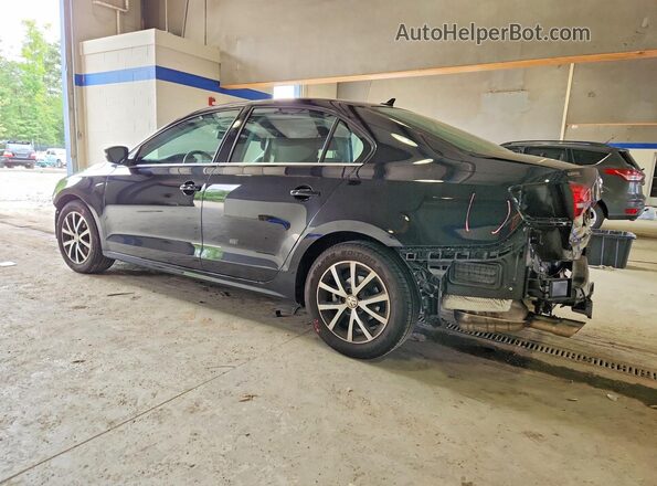 3VWB67AJ9HM413144 2017 VOLKSWAGEN JETTA Черный Задняя левая четверть