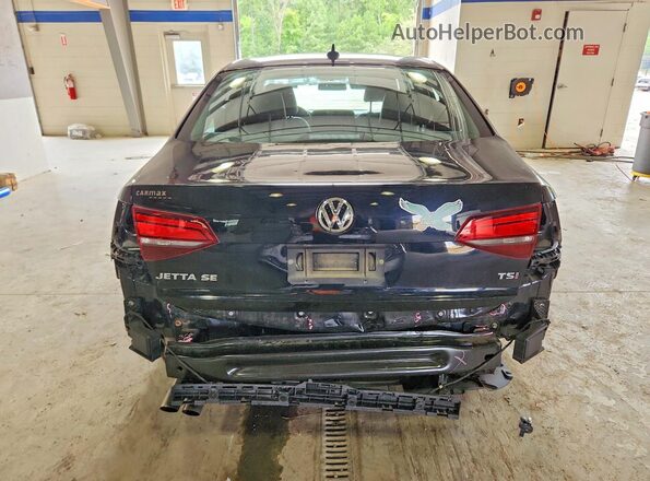 3VWB67AJ9HM413144 2017 VOLKSWAGEN JETTA Черный Вид сзади