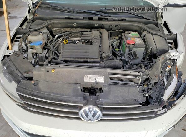 3VWB67AJXJM226520 2018 VOLKSWAGEN JETTA White უკანა სალონის ხედი