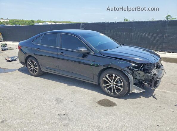 3VWBM7BU2PM019868 2023 VOLKSWAGEN JETTA Black Przód prawy