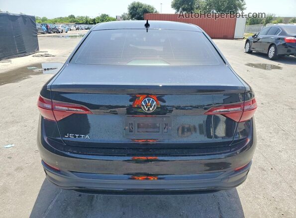 3VWBM7BU2PM019868 2023 VOLKSWAGEN JETTA Black Widok z tyłu