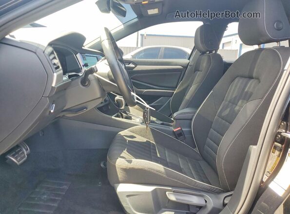 3VWBM7BU2PM019868 2023 VOLKSWAGEN JETTA Black Widok wnętrza z przodu