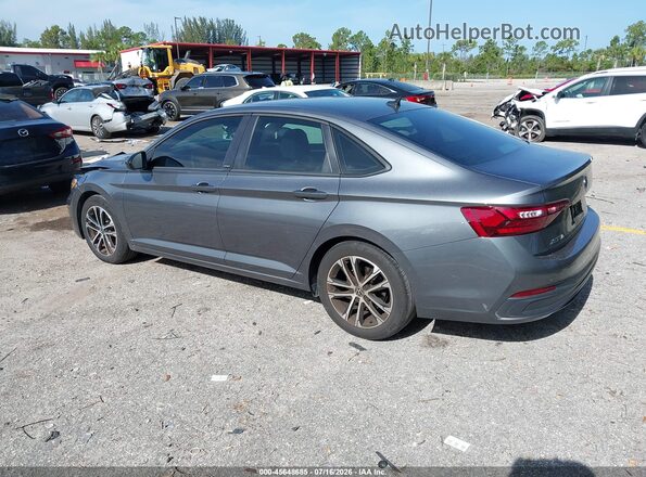 3VWBM7BU2RM051285 2024 VOLKSWAGEN JETTA Серый Задняя левая четверть