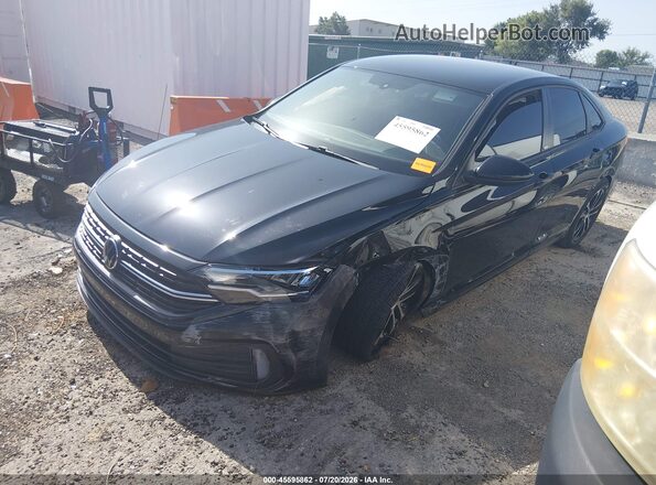 3VWBM7BU3PM034072 2023 VOLKSWAGEN JETTA Black Vista tres cuartos delantera izquierda