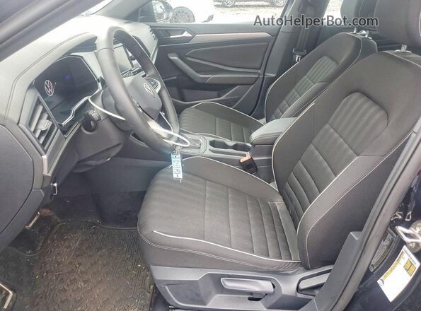 3VWBM7BU3PM053138 2023 VOLKSWAGEN JETTA Black Вид салону спереду