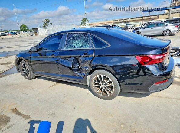 3VWBM7BU3RM090970 2024 VOLKSWAGEN JETTA Black Rear left