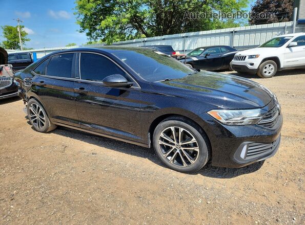3VWBM7BU4PM009374 2023 VOLKSWAGEN JETTA Black Передня права чверть