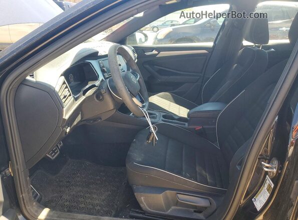3VWBM7BU4PM026191 2023 VOLKSWAGEN JETTA Black Front interior view