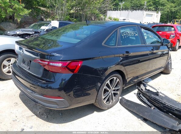 3VWBM7BU9RM032457 2024 VOLKSWAGEN JETTA Черный Задняя правая четверть