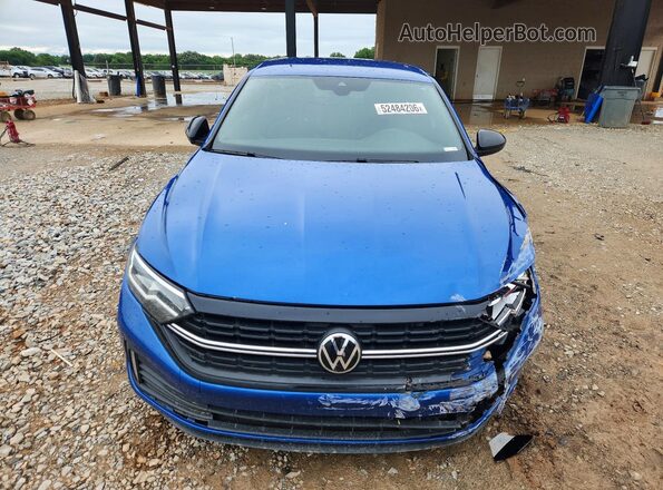 3VWBM7BUXPM010741 2023 VOLKSWAGEN JETTA Blue Vista frontal