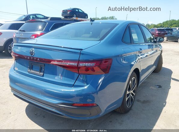 3VWBW7BU0TM024054 2026 VOLKSWAGEN JETTA Blue Задня права чверть