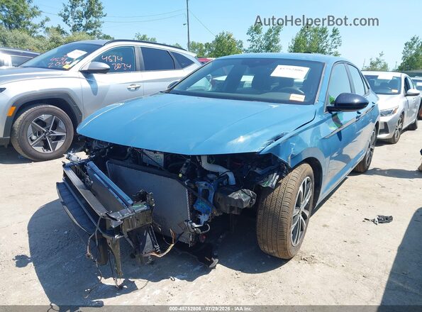 3VWBW7BU0TM024054 2026 VOLKSWAGEN JETTA Blue Вид спереду