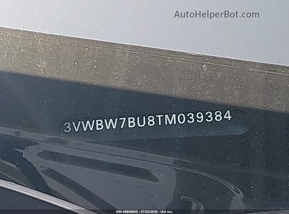 3VWBW7BU8TM039384 2026 VOLKSWAGEN JETTA Silver 