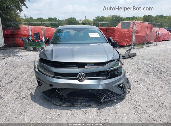 3VWBX7BUXSM006012 2025 VOLKSWAGEN JETTA Gray Widok wnętrza z tyłu