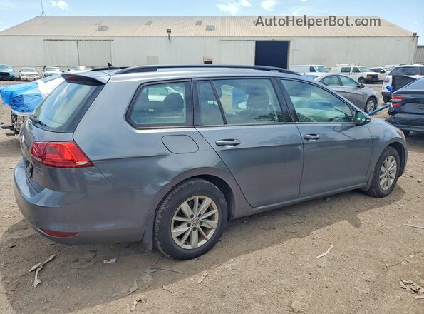 3VWC17AU1HM505166 2017 VOLKSWAGEN GOLF Gray უკანა მარჯვენა