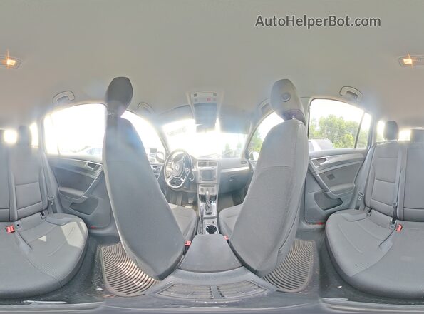 3VWC17AU1HM505166 2017 VOLKSWAGEN GOLF Gray VIN კოდის სტიკერის ხედი