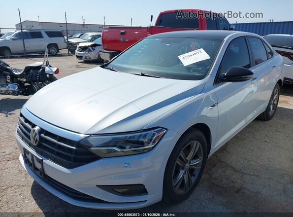 3VWC57BU0KM015988 2019 VOLKSWAGEN JETTA Blue Առջևի ձախ երեք քառորդ տեսարան