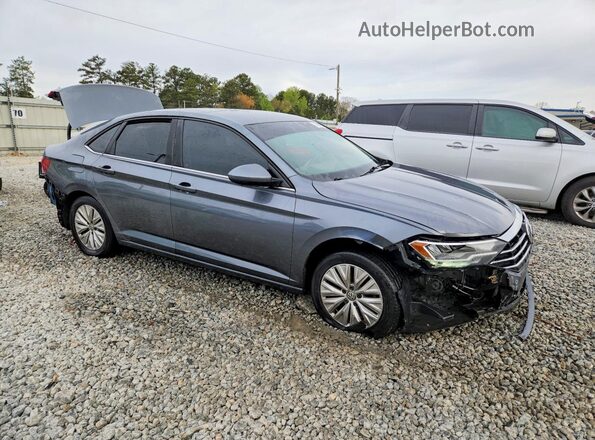 3VWC57BU0KM065760 2019 VOLKSWAGEN JETTA Silver წინა მარჯვენა