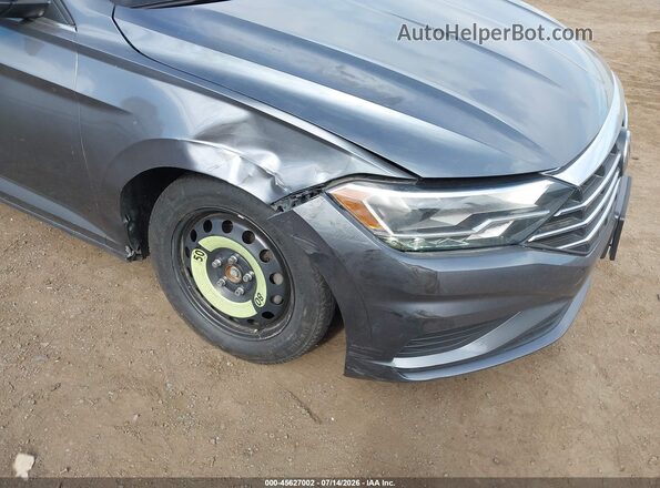 3VWC57BU0KM155801 2019 VOLKSWAGEN JETTA Gray Widok z przodu