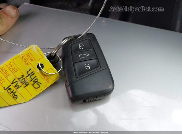 3VWC57BU0KM155801 2019 VOLKSWAGEN JETTA Gray Widok deski rozdzielczej