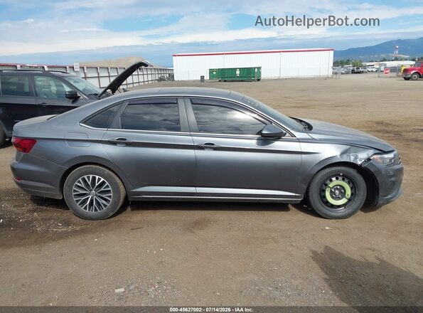 3VWC57BU0KM155801 2019 VOLKSWAGEN JETTA Gray Widok wnętrza z tyłu
