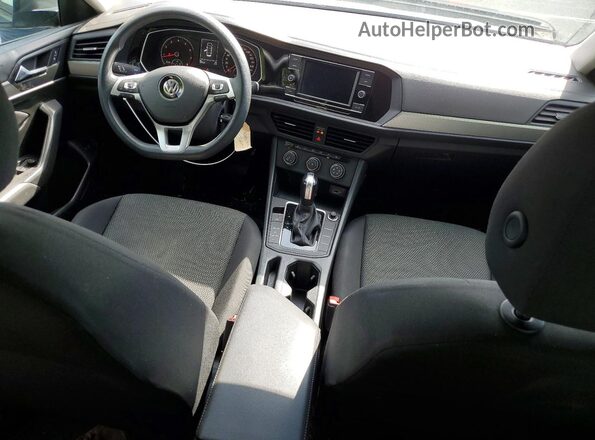 3VWC57BU0KM257518 2019 VOLKSWAGEN JETTA Gray Вид панелі приладів