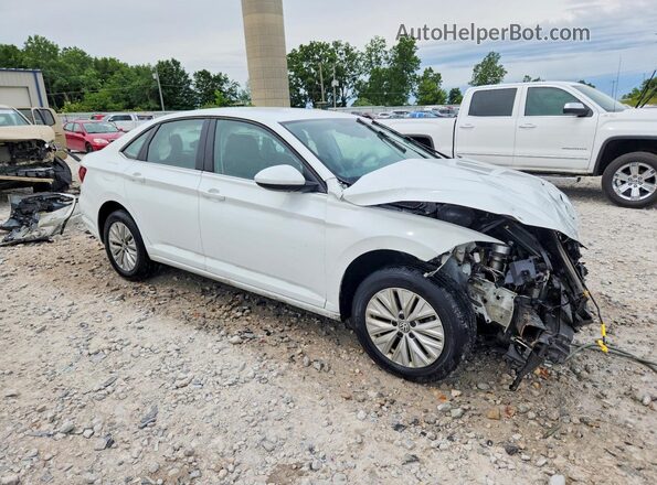3VWC57BU0KM263982 2019 VOLKSWAGEN JETTA Белый Передняя правая четверть