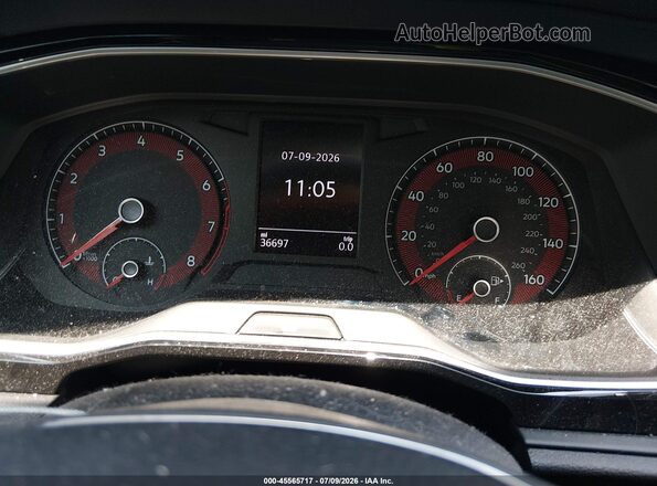 3VWC57BU0LM081829 2020 VOLKSWAGEN JETTA Black Հետևի նստատեղերի տեսք