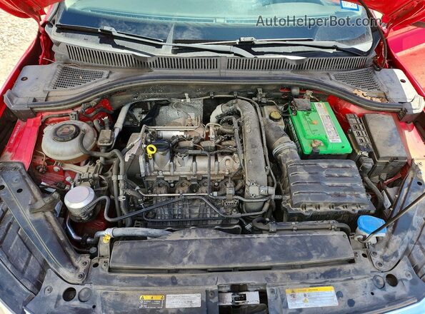3VWC57BU0MM012950 2021 VOLKSWAGEN JETTA Red Rear interior view