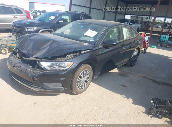 3VWC57BU0MM016870 2021 VOLKSWAGEN JETTA Black Vista tres cuartos delantera izquierda