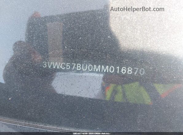 3VWC57BU0MM016870 2021 VOLKSWAGEN JETTA Black Vista de los asientos traseros