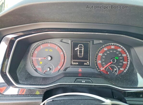 3VWC57BU0MM017968 2021 VOLKSWAGEN JETTA Gray Vista del cuadro de instrumentos