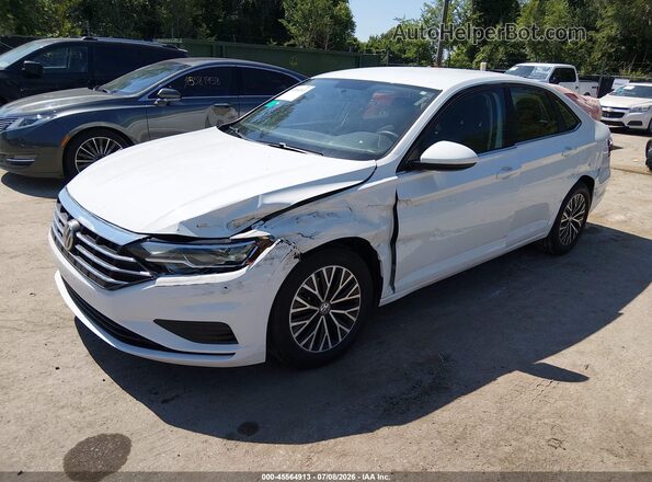 3VWC57BU0MM024371 2021 VOLKSWAGEN JETTA White წინა მარცხენა ხედი სამი მეოთხედიდან