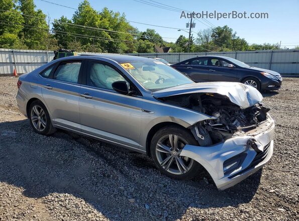 3VWC57BU0MM031790 2021 VOLKSWAGEN JETTA Серебряный Передняя правая четверть