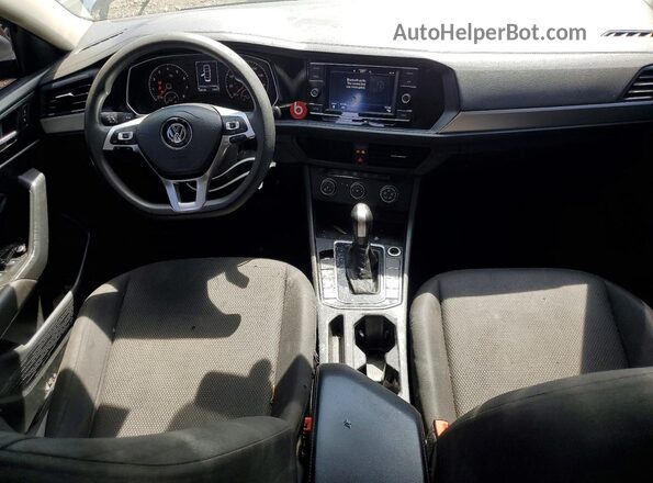 3VWC57BU0MM048816 2021 VOLKSWAGEN JETTA Серебряный Вид панели приборов