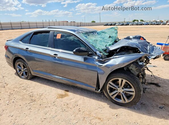 3VWC57BU1KM062544 2019 VOLKSWAGEN JETTA Gray Przód prawy