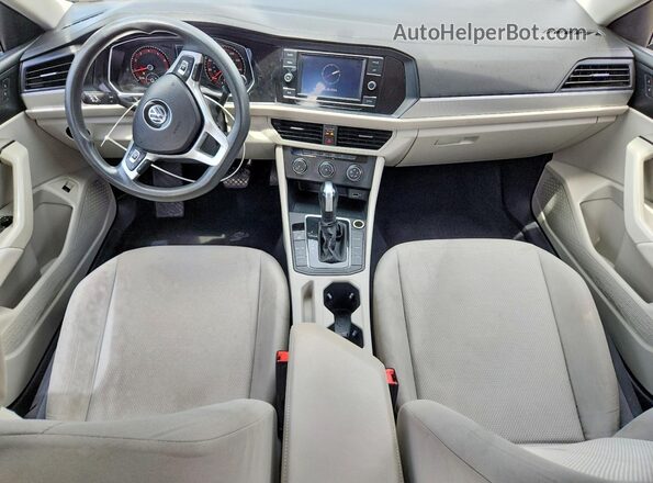 3VWC57BU1KM075973 2019 VOLKSWAGEN JETTA Black Widok deski rozdzielczej