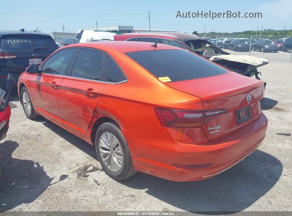 3VWC57BU1KM095060 2019 VOLKSWAGEN JETTA Orange Trasero izquierdo