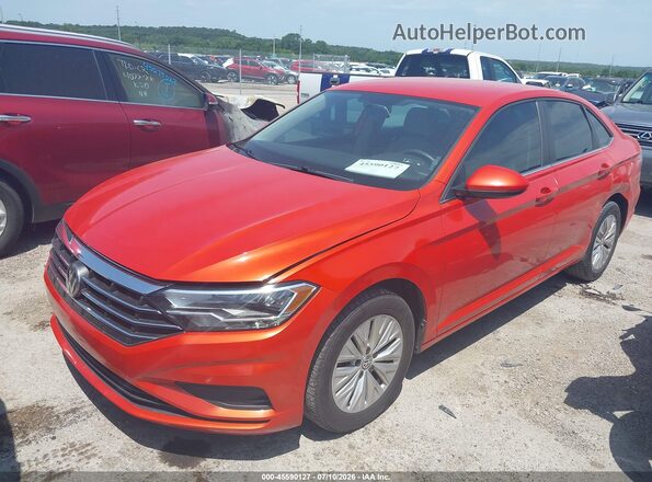 3VWC57BU1KM095060 2019 VOLKSWAGEN JETTA Orange Vista tres cuartos delantera izquierda
