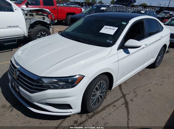 3VWC57BU1KM140532 2019 VOLKSWAGEN JETTA Белый Передняя левая четверть