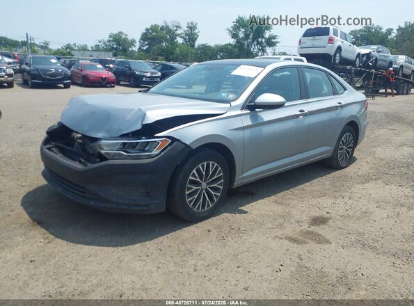3VWC57BU1KM185616 2019 VOLKSWAGEN JETTA Silver Front left