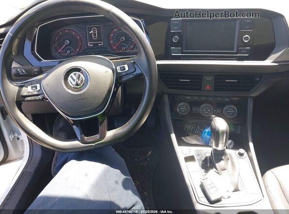 3VWC57BU1KM230473 2019 VOLKSWAGEN JETTA White წინა პანელის ხედი