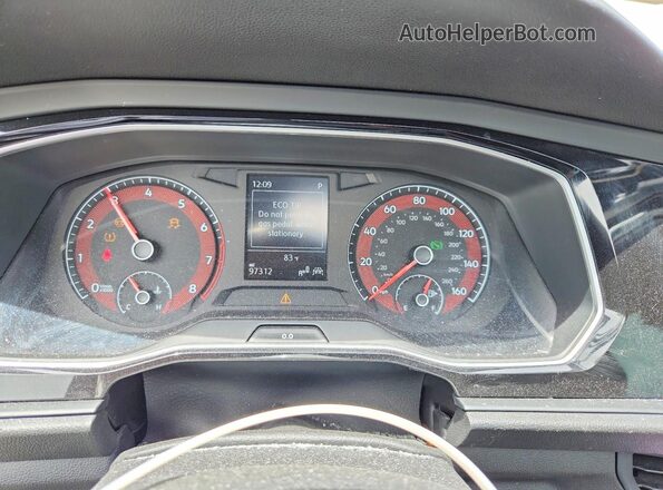 3VWC57BU1MM028560 2021 VOLKSWAGEN JETTA Black Instrument cluster view