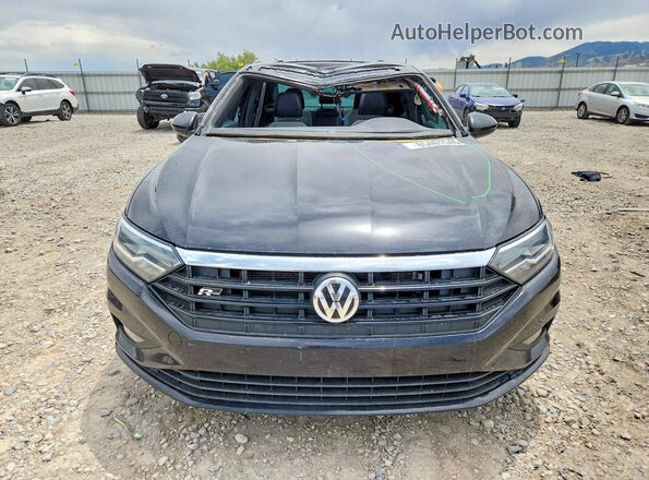 3VWC57BU1MM028560 2021 VOLKSWAGEN JETTA Black Front view
