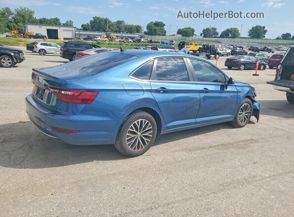 3VWC57BU1MM067214 2021 VOLKSWAGEN JETTA Blue Հետևի աջ