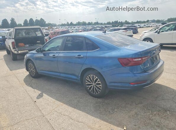 3VWC57BU1MM067214 2021 VOLKSWAGEN JETTA Blue Հետևի ձախ